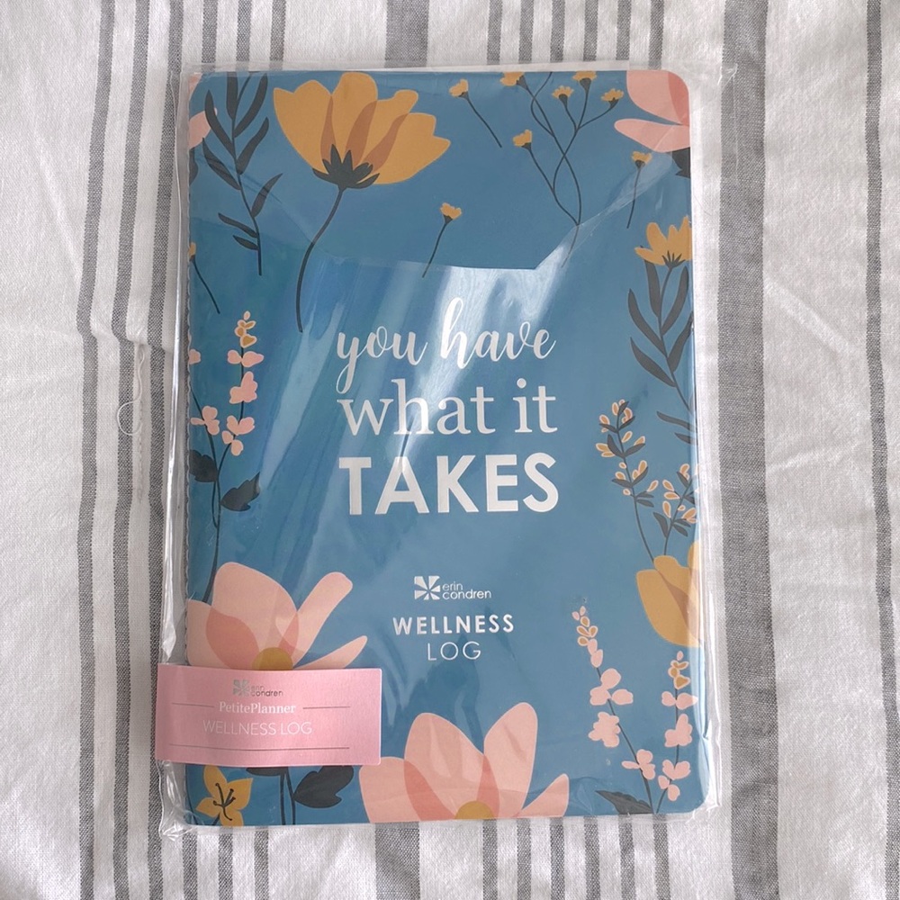 Erin Condren Wellness Log Journal